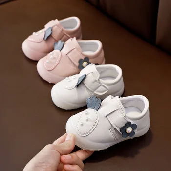 

AFDSWG autumn new female princess anti-kick soft bottom kids sneakers girl big kid shoes,moccasins kids