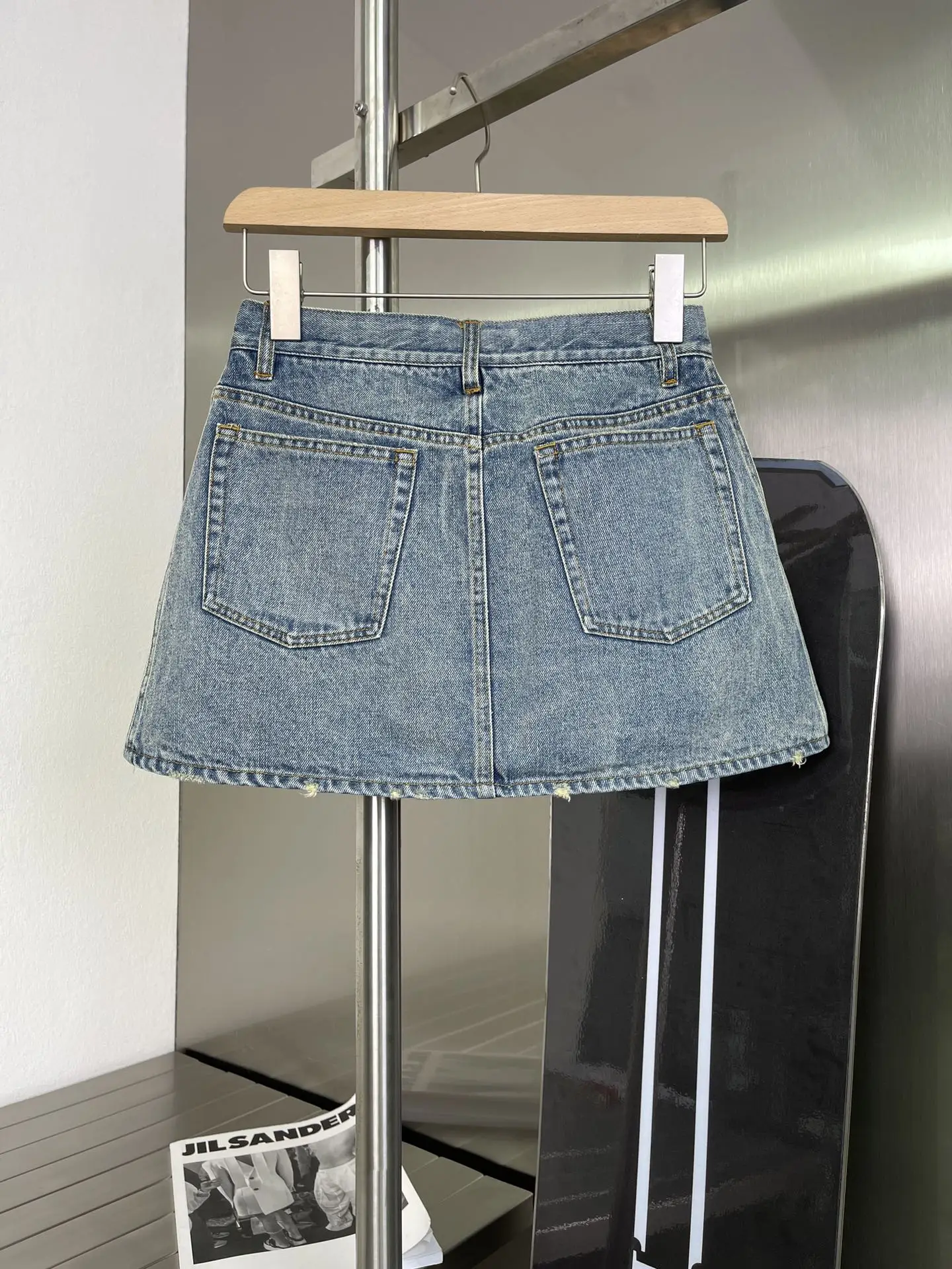 2021 new women fashion loose casual denim skirt pants 1017 dolphin shorts