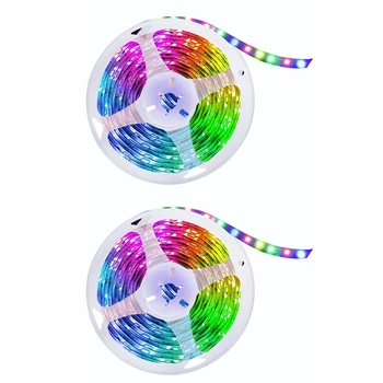 

WiFi LED Strip Lights 5M/300 Light RGB Waterproof Light Strip with 24Keys Remote for Halloween Christmas Party