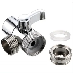 Switch Faucet Adapter Wear Resistant Kitchen Sink Splitter Diverter Valve Water Tap Connector For Toilet Bidet Shower Tools