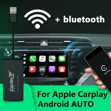 2 цвета Carlinkit беспроводной Smart Link для Apple Внешний порт Carplay Voor Android Navigatie Speler USB Carplay Stok Met Android авто