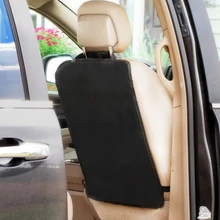 2 шт. практичный универсальный авто коврик для автомобиля непромокаемая, легко мыть детей Оксфорд тканевые органайзеры задняя крышка Защитный черный анти грязный