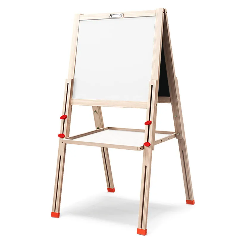

CHILDREN'S Drawing Board Wooden Children Drawing Board Easel Adjustable Braced Children Magnetic Drawing Board Early Education