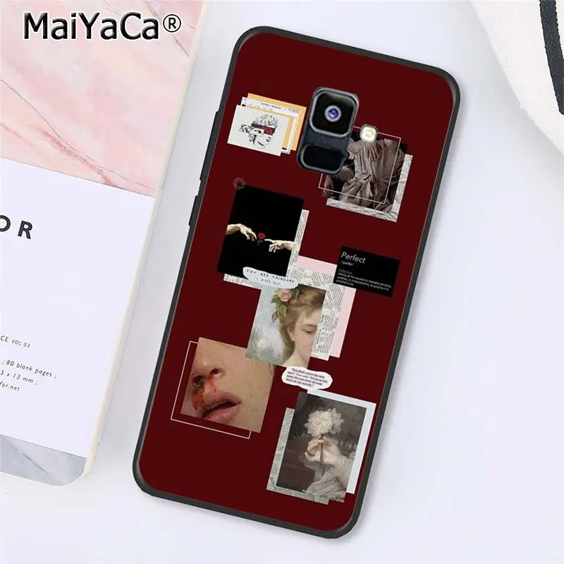 MaiYaCa отличная художественная Эстетическая краска Ван Гог Мона Лиза для samsung Galaxy A7 A8 A6 Plus A9 A50 A70 A20 A30 A40