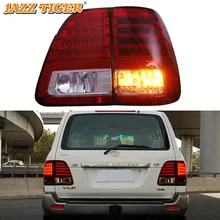 Car LED Tail Light Taillight For Toyota Land Cruiser 100 FJ100 LC100 1998- 2007 Rear Fog Lamp+ Brake+ Reverse+ Turn Signal