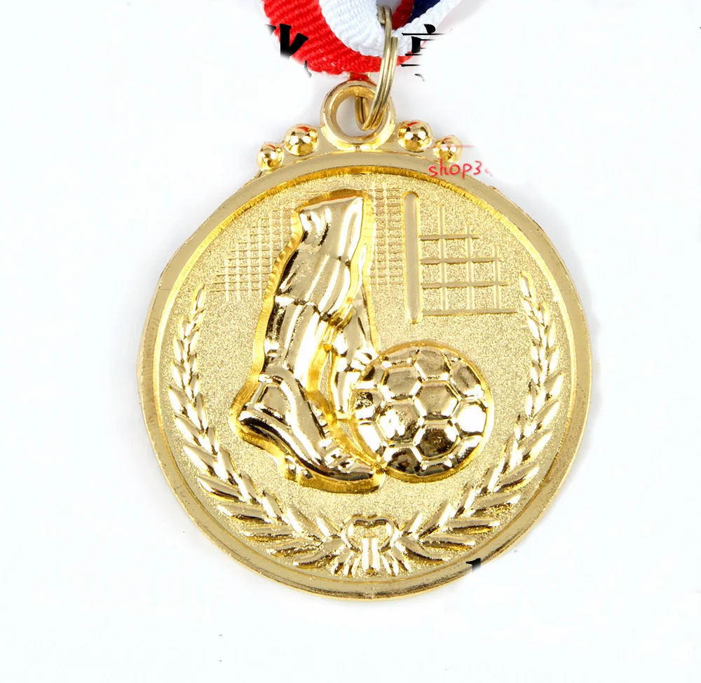 Стиль спортивные соревнования медаль футбол l спортивная медаль Спортивная Золотая Серебряная бронзовая медаль футбольное движение