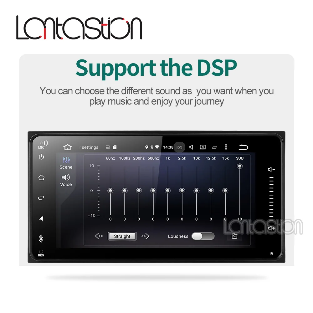 Best PX30 Quad core DSP android 9.0 car dvd gps navigation for Toyota Avalon AVanza Celica camry corolla car radio video player 1