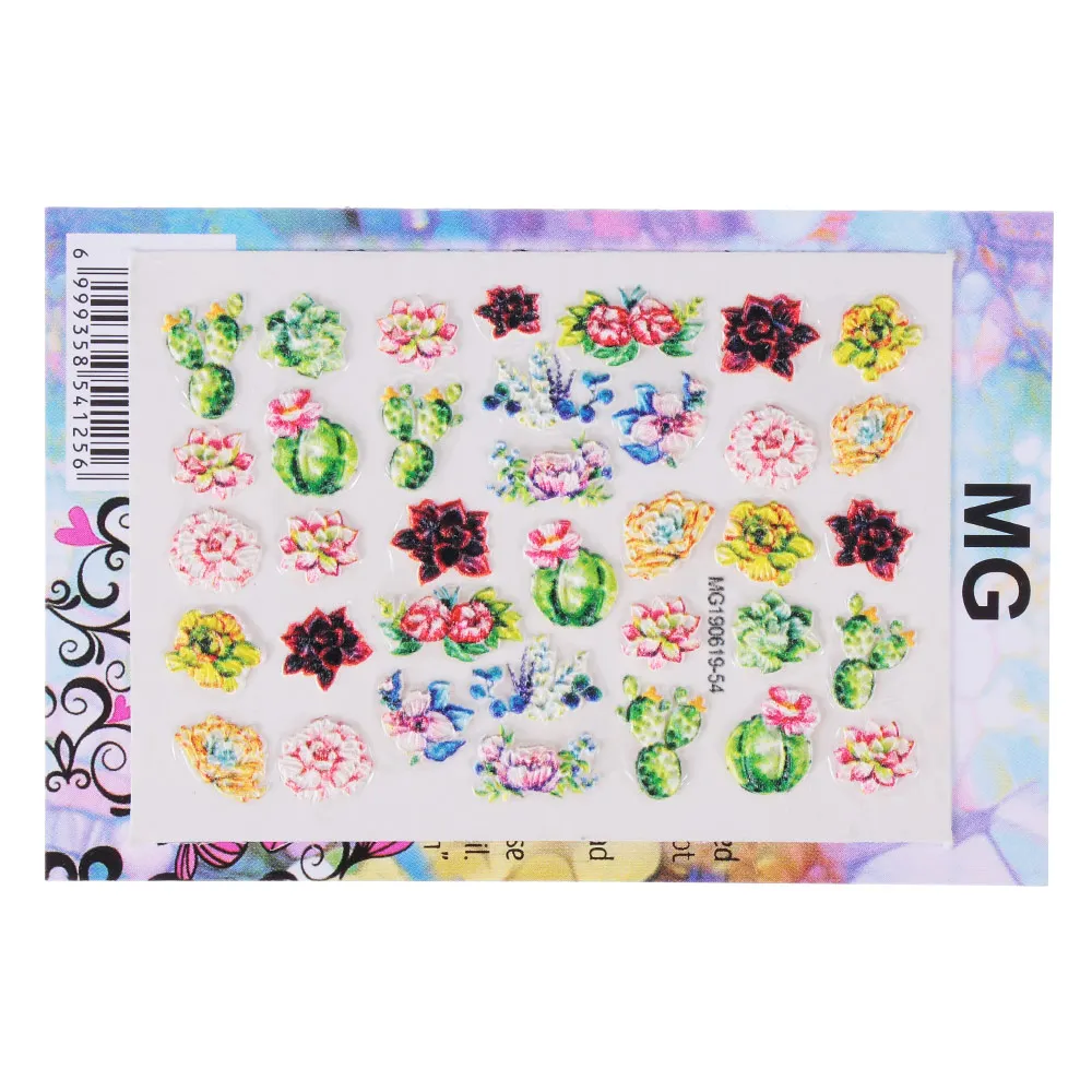 3D Acrylic Engraved Nail Sticker Beautiful Dancing Gril Snow Shape Water Decals Empaistic Nail Water Slide Decals DIY Nail Art