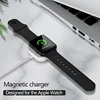 Magnetic Charger Square for Apple Watch 6 5 4 3 2 1 Smart Watch Charging Dock Station USB Portable Charger 6