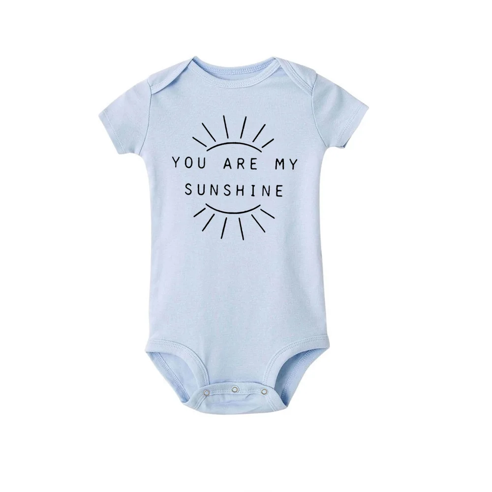 Twin You Are Sunshine My Only Sunshine Bodysuit   Baby Boy  Baby Girl Clothes Baby Clothes Unisex Baby Wear 6