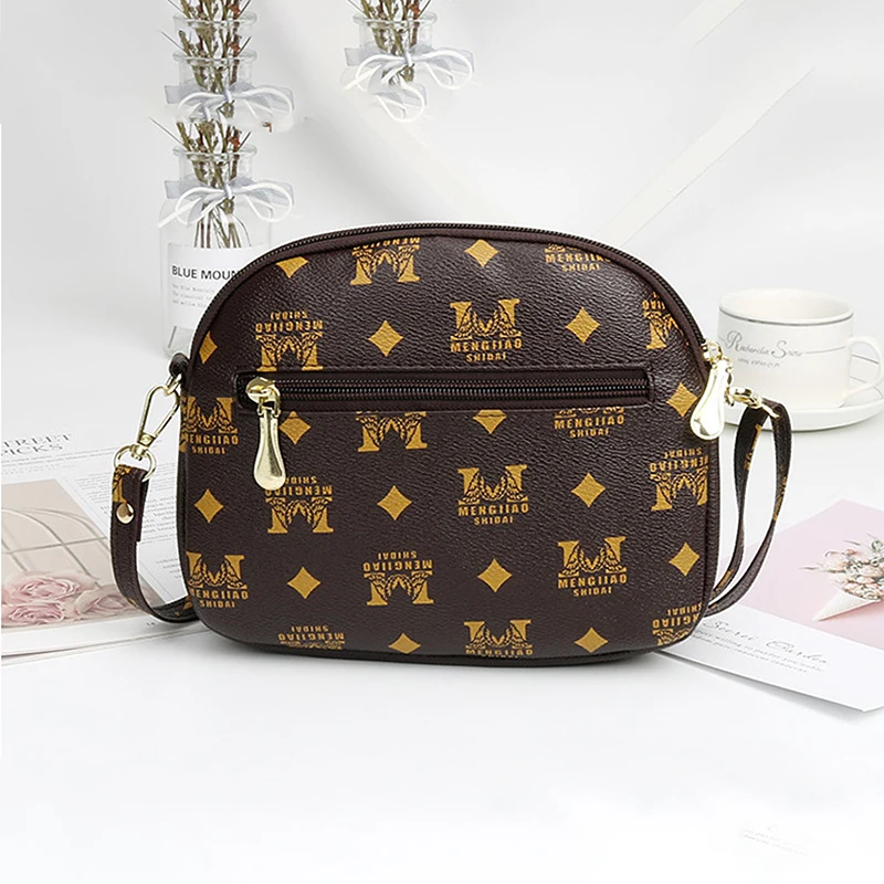 Shell Crossbody Bag for Women New Fashion Small PU Shoulder Bags Luxury Designer Female Bag Smooth Zipper