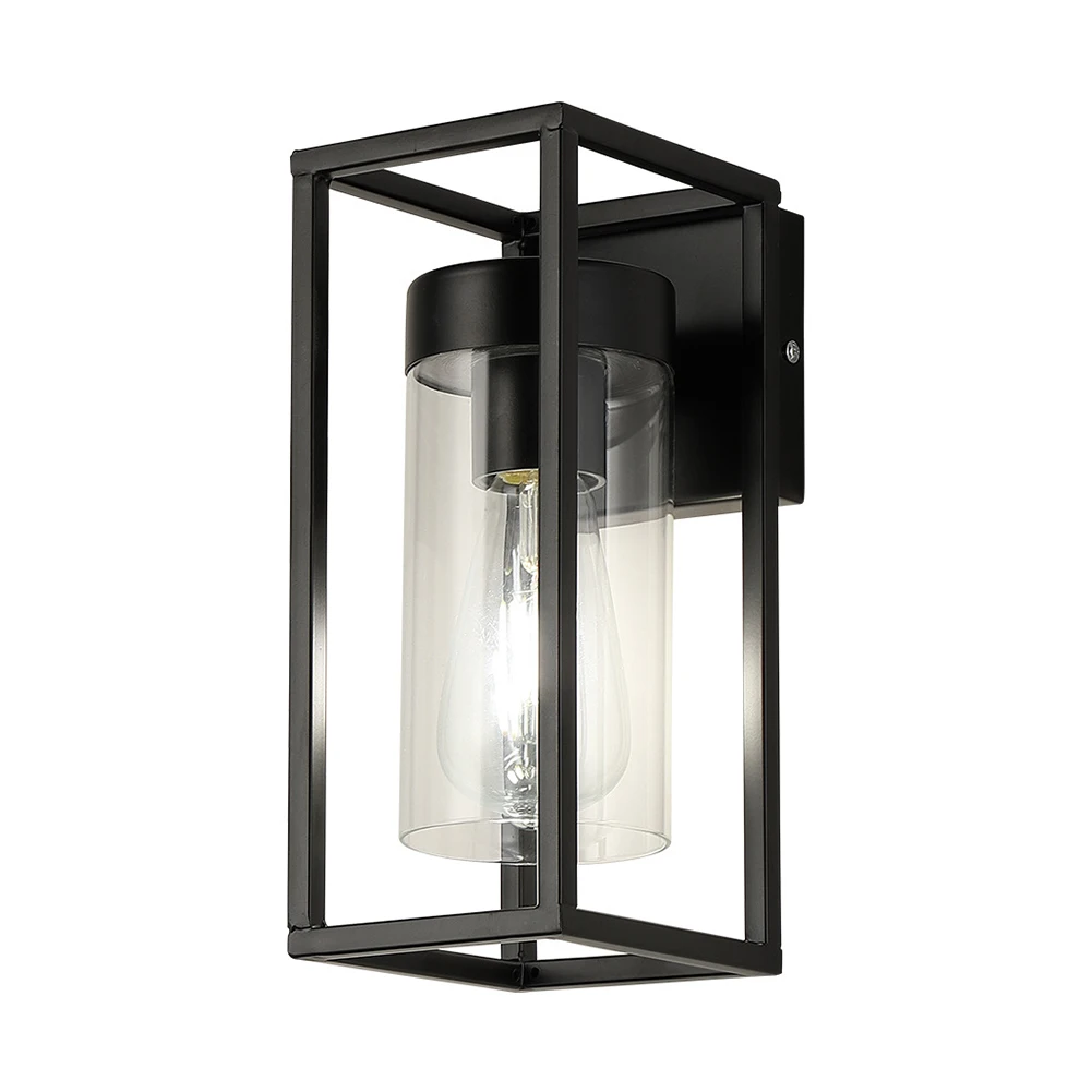 

Bedroom Industrial Vintage Fixture Outdoor Garden Wall Light Restaurant Exterior Clear Diffuser Sconce Loft Home Decor Porch