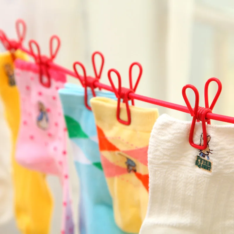 

Portable Outdoor Travel Drying Clamp Bedroom Household Multifunctional Clothes Clamp Indoor Clothes Line Drying Racks
