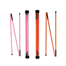 Golf Swing Trainer Golf Indicator Sticks For Auxiliary Training Three Fold Direction Indicator Golf Training Equipments
