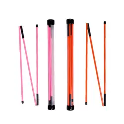 Golf Swing Trainer Golf Indicator Sticks For Auxiliary Training Three Fold Direction Indicator Golf Training Equipments