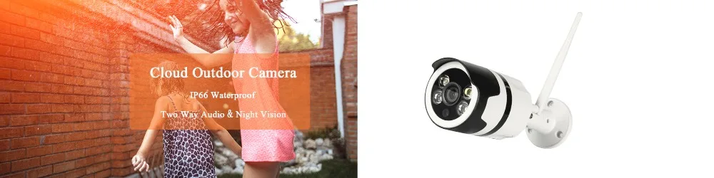 Tuya Wifi уличная ip-камера Водонепроницаемая беспроводная камера безопасности двухсторонняя аудио камера ночного видения цилиндрическая камера видеонаблюдения