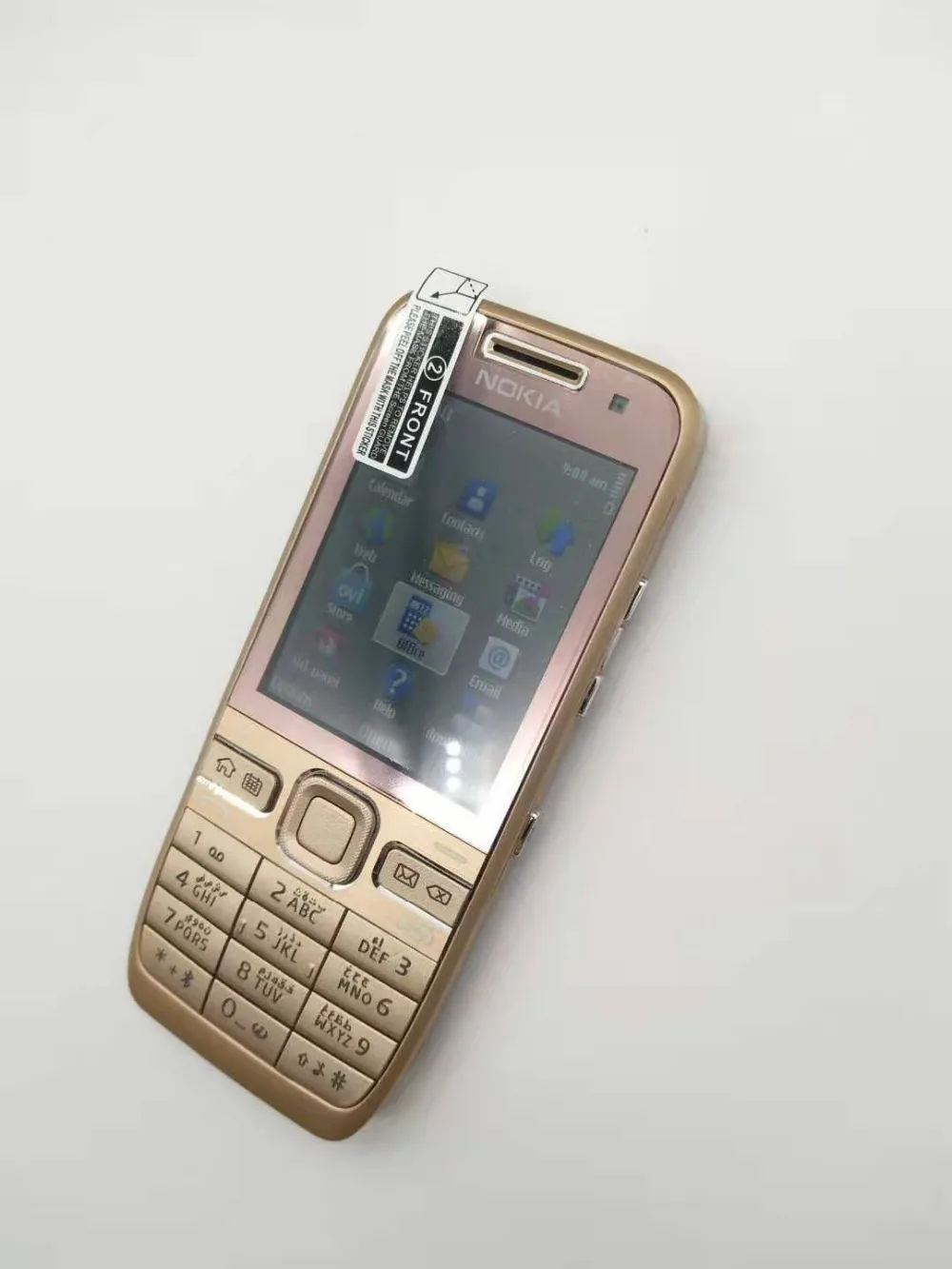 E52 разблокированный Nokia E52 GSM WCDMA сотовый телефон Wifi Bluetooth gps 3.2MP камера телефон Восстановленный