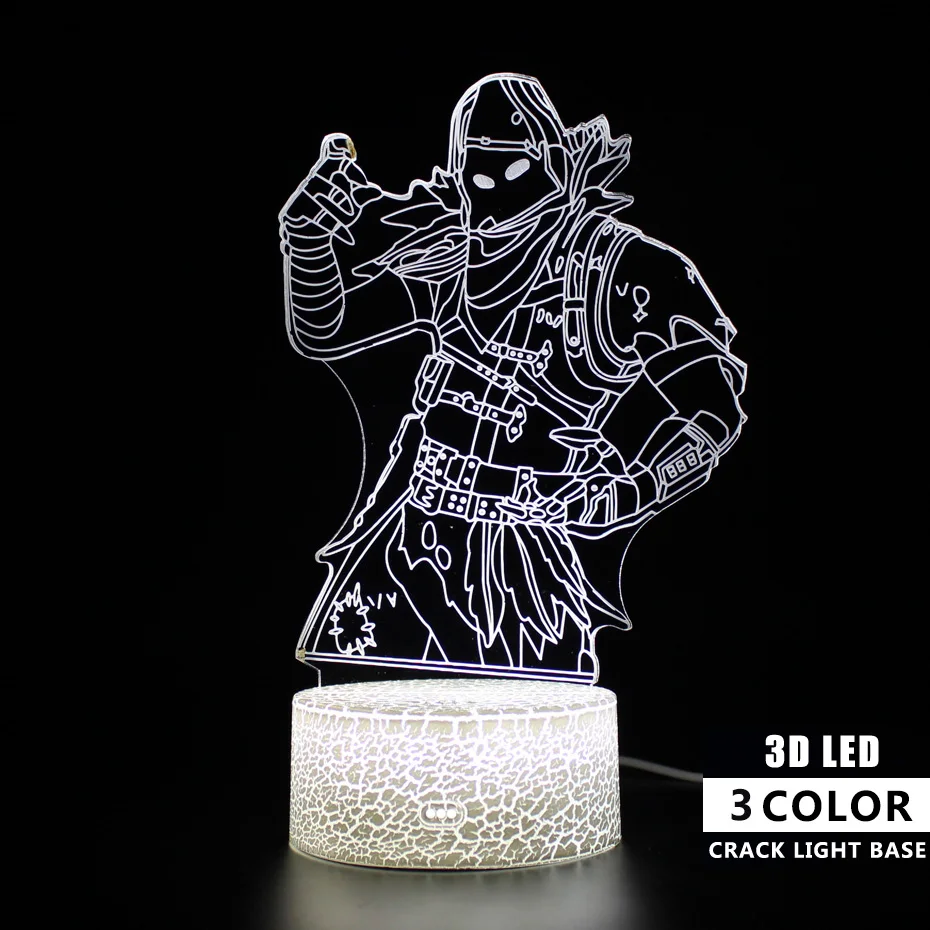 3d Lamp Illusion Remote Control Touch Table Lamp Night Sleep Light Party Decoration Battle Royale Nightlight