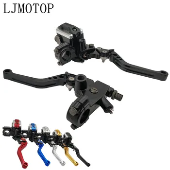 

CNC Motorcycle Brake Clutch Levers Master Cylinder Reservoir Set For HONDA CRF230F XR230 XR250 XR400 CRF 230F XR 250 230