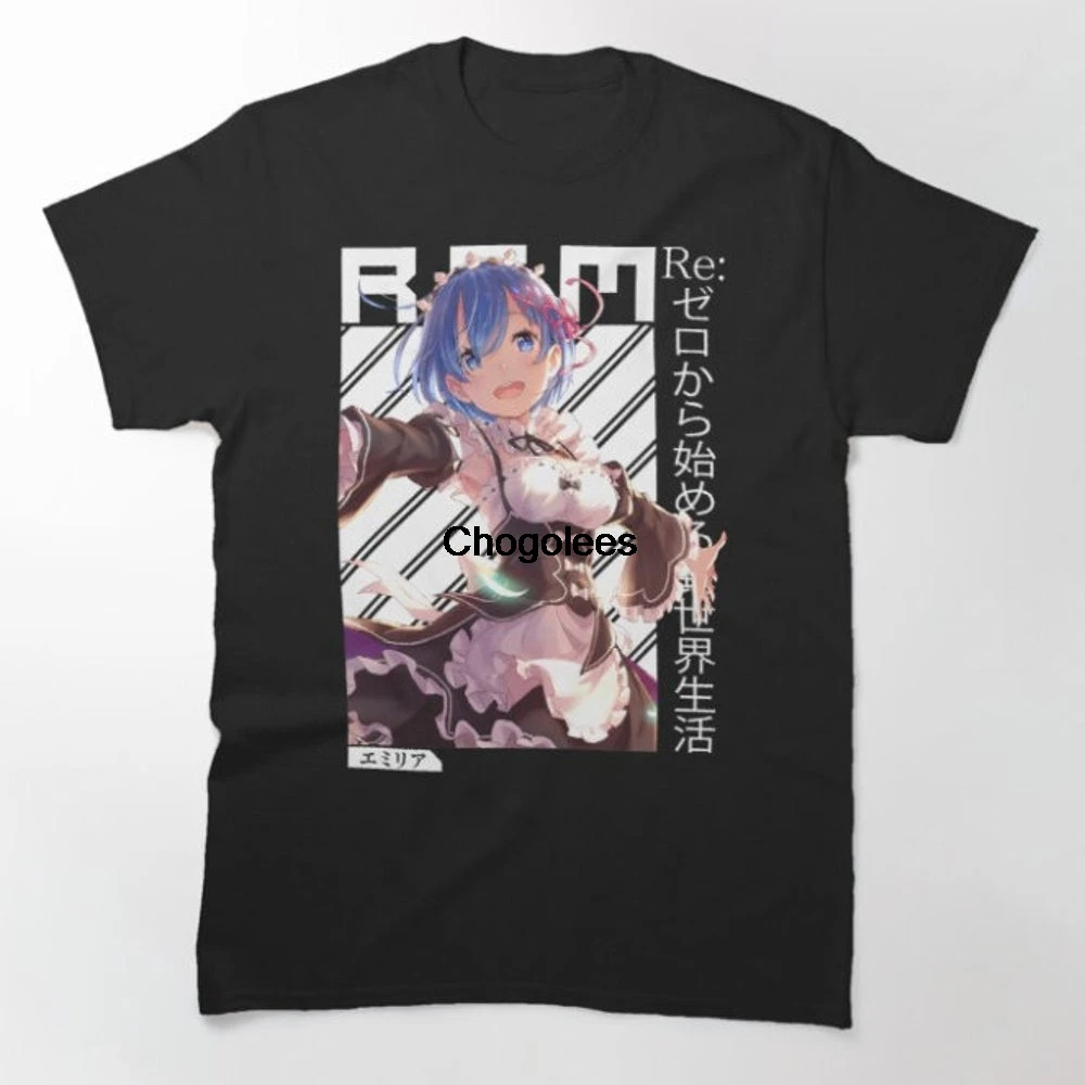 Классическая футболка Rem [Re Zero] | Мужская одежда