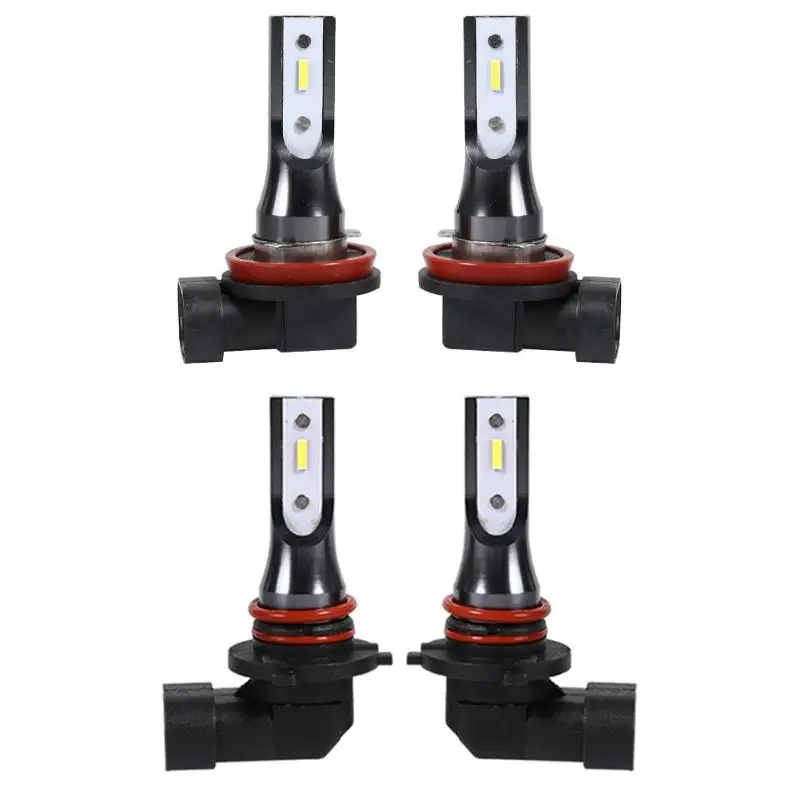 

2pcs CSP 1860 Chip LED Car Bulbs Intelligent Temperature Control Easy to Install 1000LM 10W Auto Bulbs for Fog Light Fog Lamp
