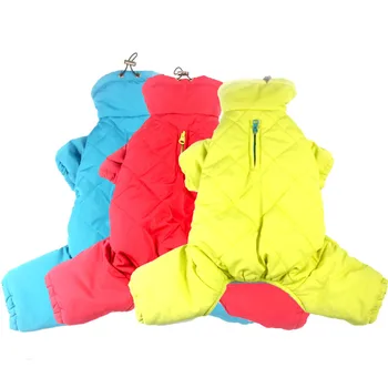 

Winter Dog Clothes Jumpsuit Thicken Warm Dog Outfit Poodle Schnauzer Welsh Corgi Pet Clothing Costumes Garment Dropshipping