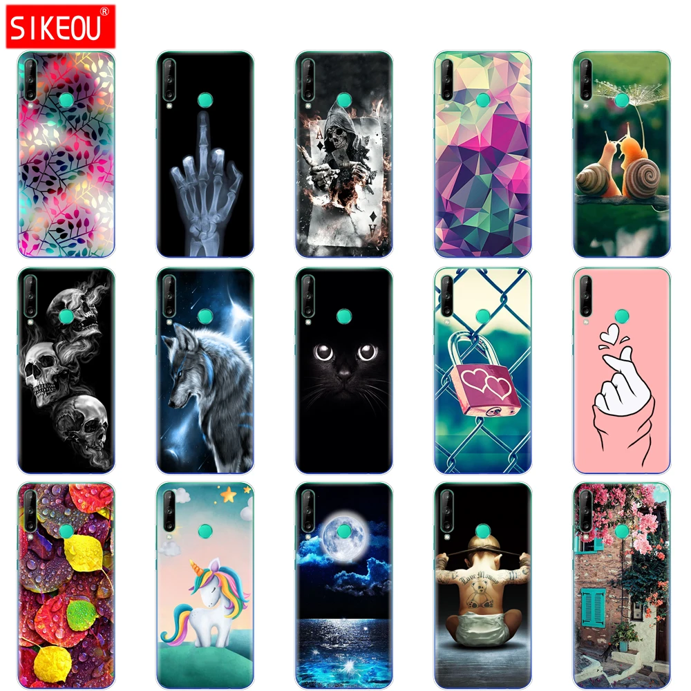 Чехол для Huawei Y7P 2020 Силиконовый ТПУ мягкий чехол накладка телефона Y 7 P Y7