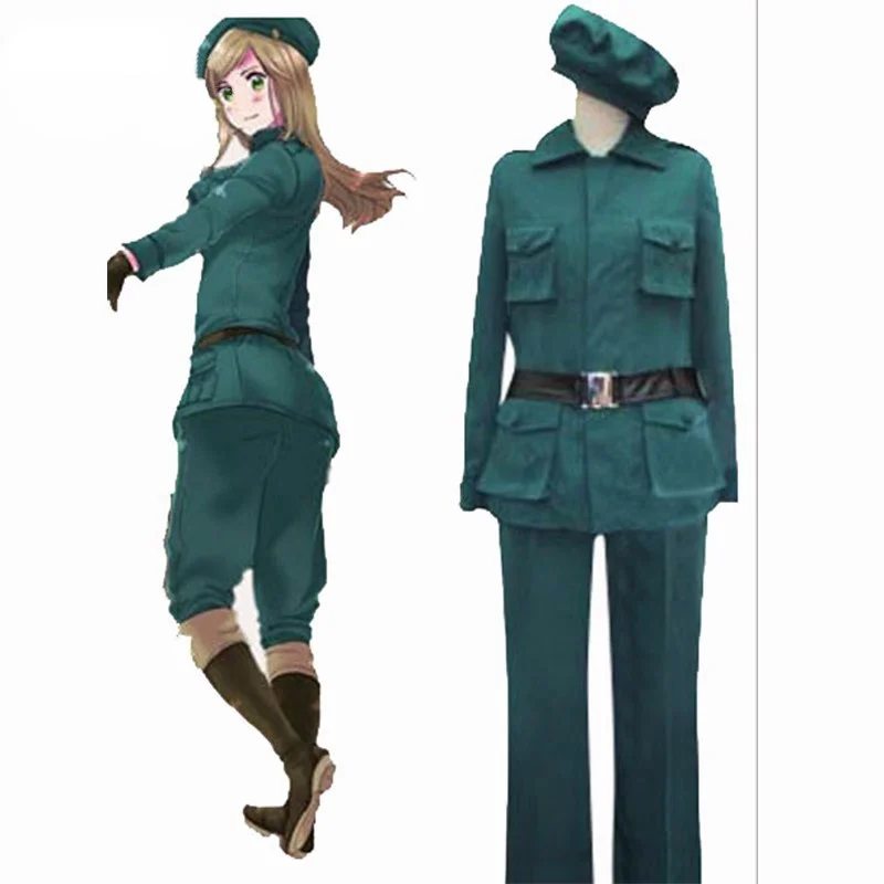 

New Axis Powers Uniform Hetalia Hungary Halloween Military Cosplay Costume