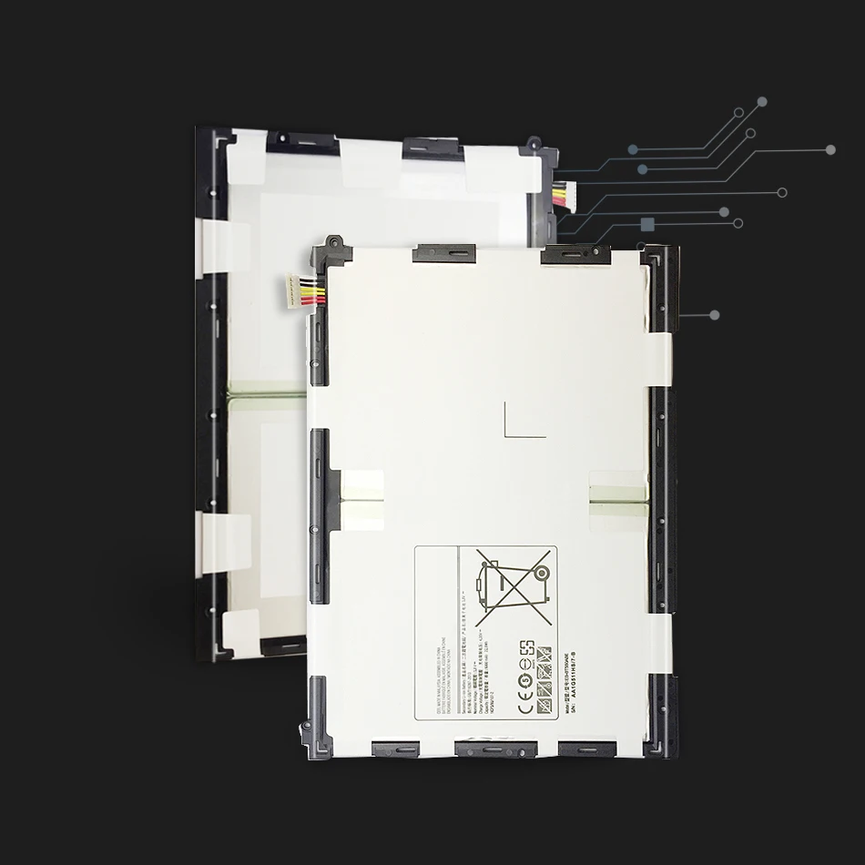 Батарея для samsung T550 EB-BT550ABE 6000 мАч для samsung Galaxy Tab A 9," T555 SM-T550 SM-P550 SM-P351 планшет Батарея