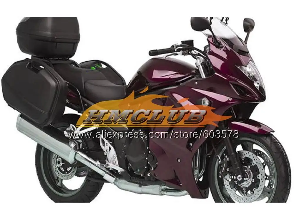 No. 7 Wine red GSXF1250 для SUZUKI Bandit GSX1250F GSX1250 C 11, 12, 13, 14, 15, 20CL. 47 1250 GSX1250C 2011 2012 2013 обтекатель синий белый - Цвет: No. 7 Wine red