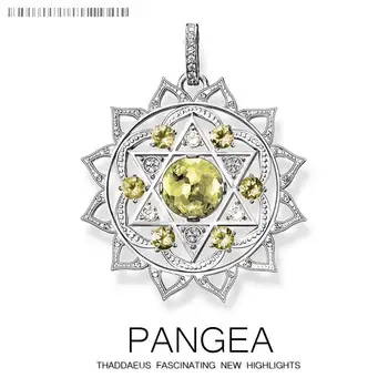 

Pendant HEART CHAKRA Ornament,2019 Brand New Fashion Glam 925 Sterling Silver Jewelry Europe Bijoux Necklace Gift For Woman