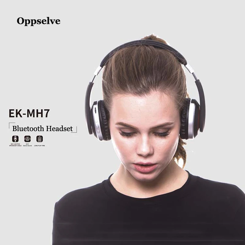 2020 New Wireless Bluetooth Headphone Support TF Card With Mic for PC Gamer for iPhone 11 Pro Max Samsung S10 9 Foldable Headset