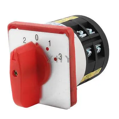 

5A/380VAC 12 Terminals 4 Positions Universal Changeover Switch LW6--2/D252