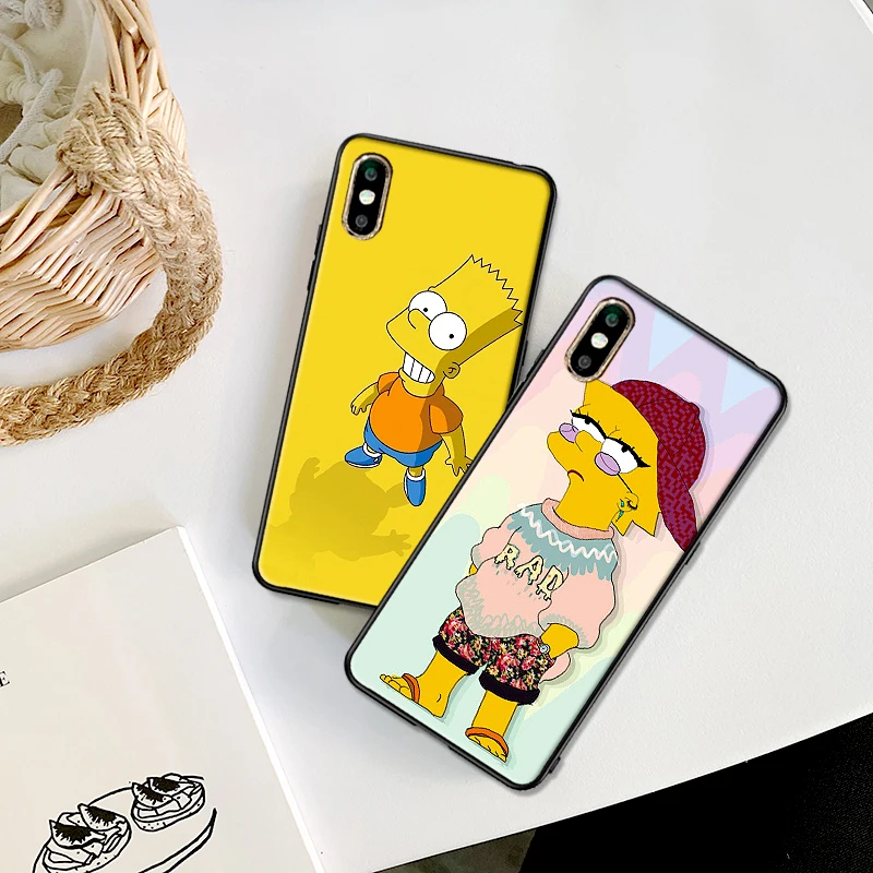 Чехол для Xiaomi Redmi Pro 6 Note 5 8 K20 7 4X 5A GO 7A мягкая задняя крышка из ТПУ Homer Simpson