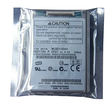 

Brand New 1.8" CE ZIF 80GB 8mm HDD MK8010GAH For IPOD VIDEO 5Th 5.5Gen Replace MK6008GAH MK1011GAH MK1214GAH Hard Disk Drive