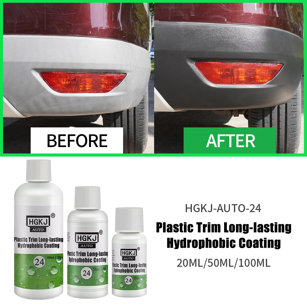 HGKJ Plastic Restorer for Cars Ceramic Plastic Retreading Liquid