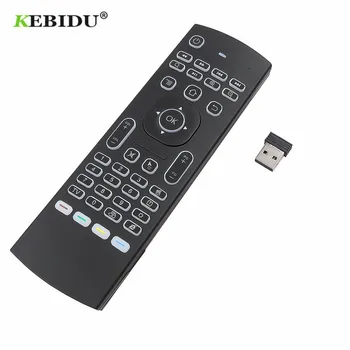 

MX3 Smart Voice Remote Control Air Mouse Backlit MX3 2.4G RF Wireless Keyboard IR Learning For Android 9.0 TV BOX X96 H96 MAX