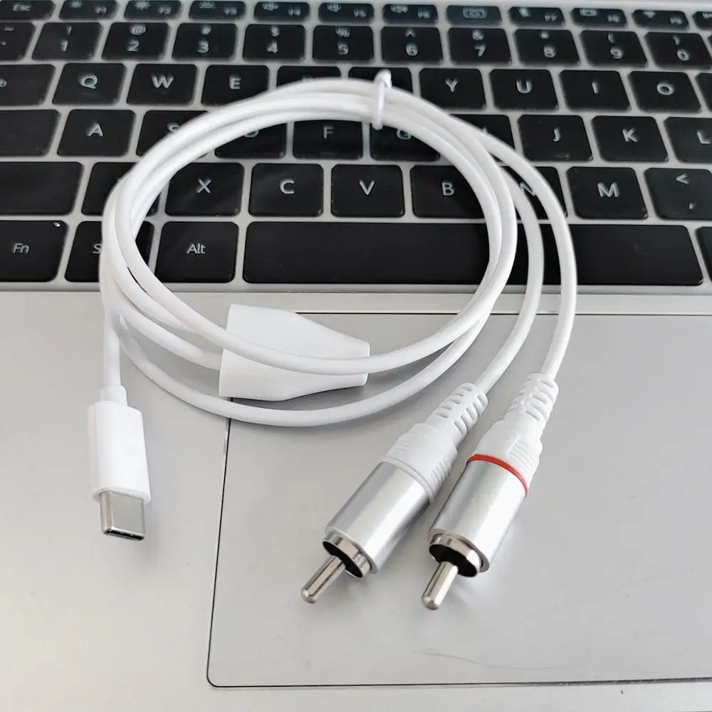 1 м 3 фута USB C RCA аудио кабель Type к 2 2rca Jack кабель|Кабели VGA| |