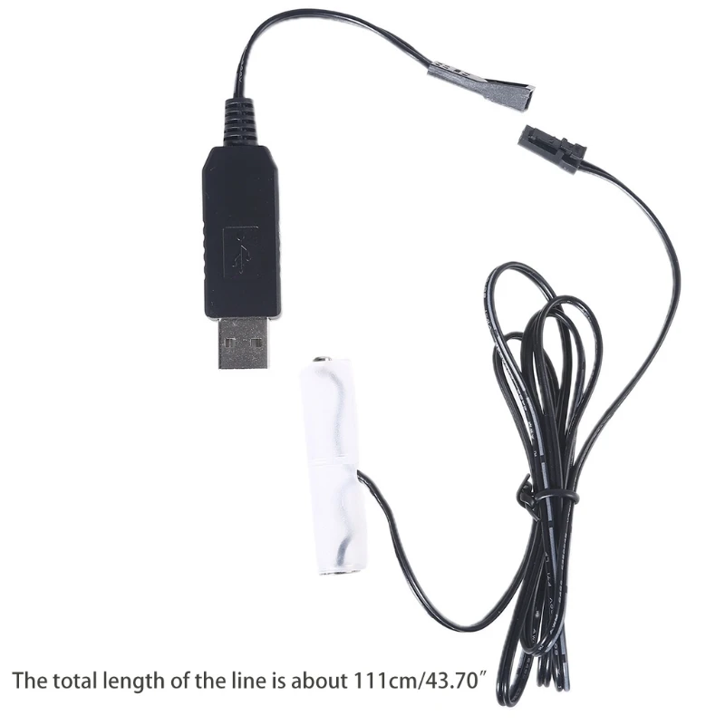 AA to 4AA Battery Eliminator USB Power Supply Replace 1-4pcs1.5V AA Batteries for Clock Toys Holiday Lights Fan LED