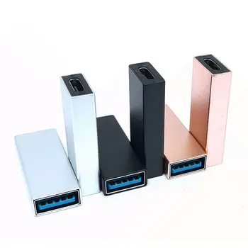 

1PCS USB 3.0 Female to USB 3.1 (Type-C)Female Connector Converter Adapter for Macbook Pro Samsung Huawei type c to usb Charger
