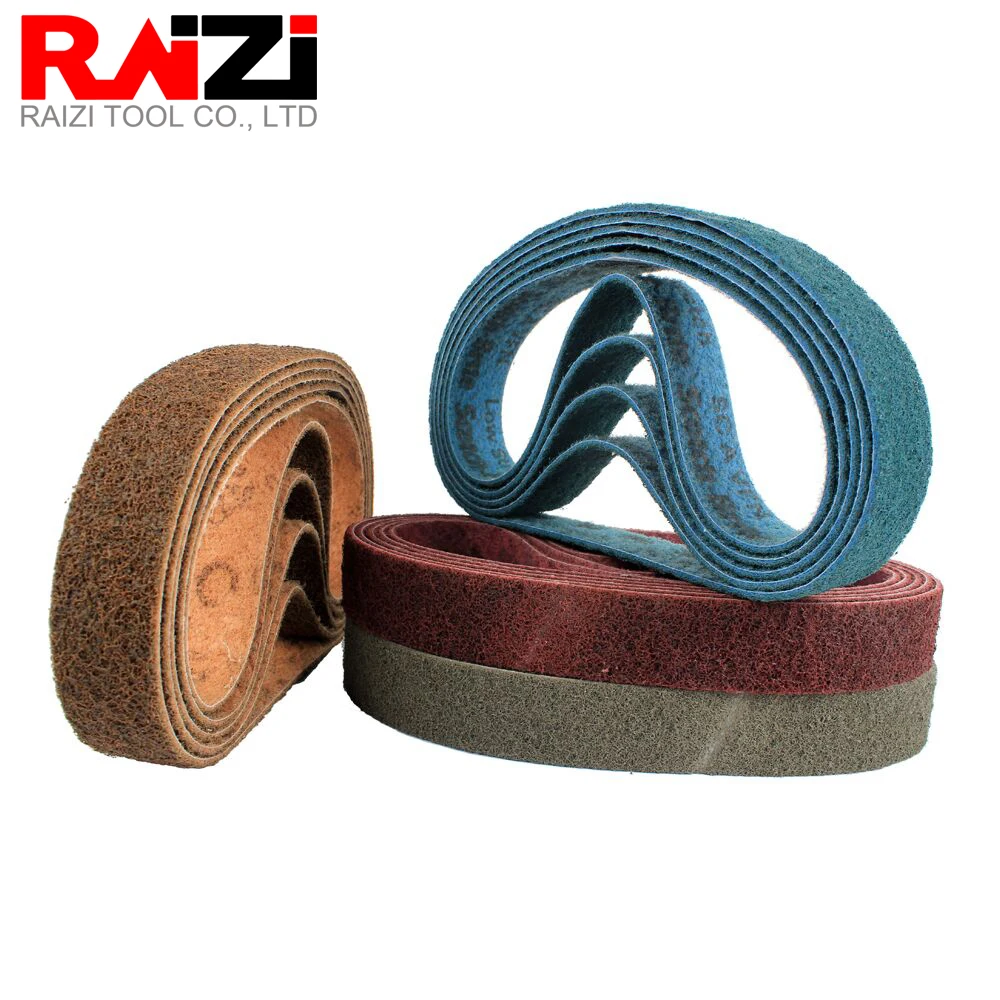 Raizi 1 шт. нетканый нейлоновый шлифовальный пояс для шлифовки/полировки P150 600