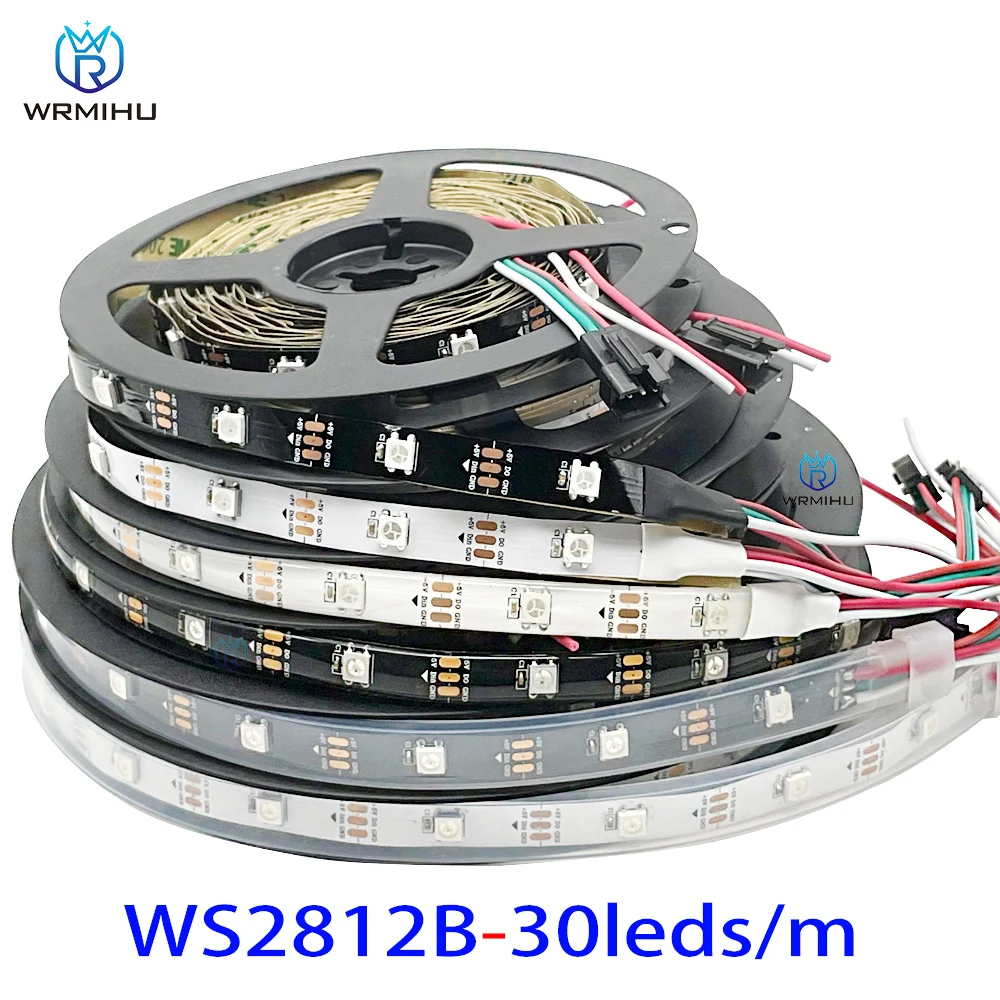 ตัวเลือกสินค้า สายไฟ LED แอดเดรส 5V 5 เมตร ทนทาน IP65 สำหรับตกแต่ง