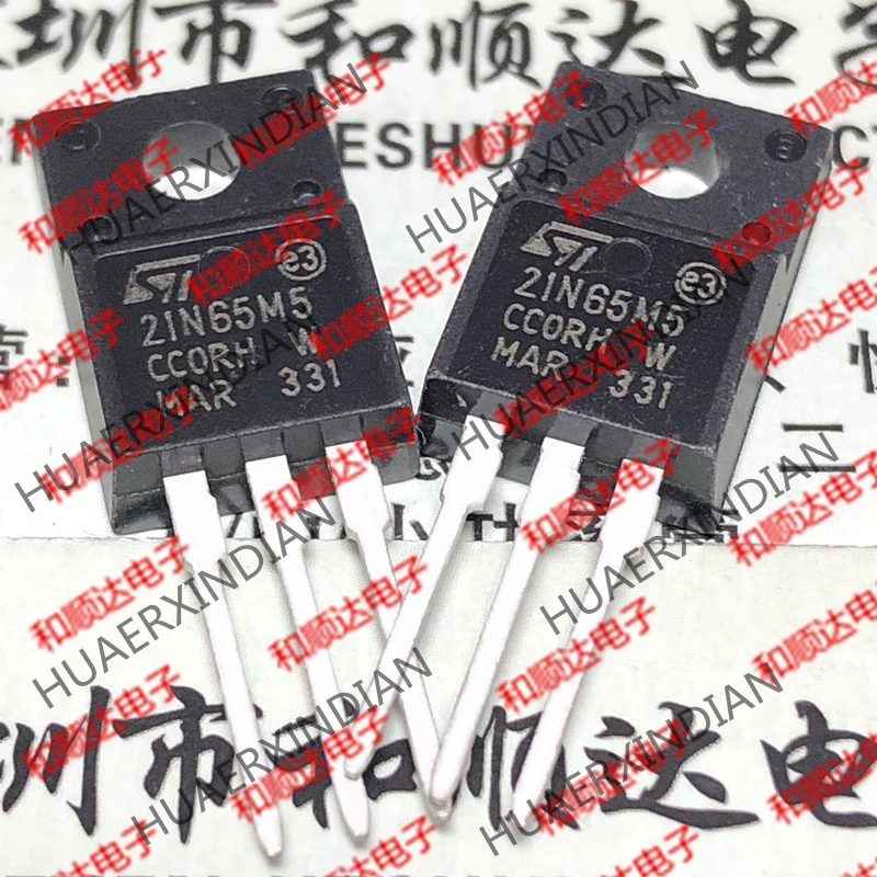 10 шт./лот и STF21N65M5 21N65M5 TO-220F 650V 17A