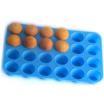 

Multi Purpose 4 Colors KItchen Gadgets Non-toxic Ball Shaped Silicone Baking Accessories 1Pcs 24 Holes Chocolate Candy Mould