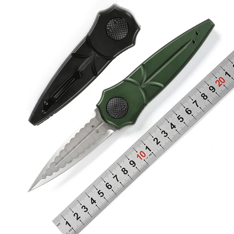 

DICORIA magicknife D2 blade ball bearing T6-6061 handle flip folding camping hunting pocket fruit knife EDC tools