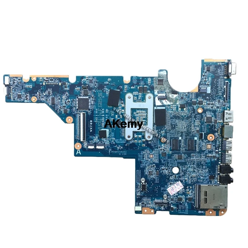 Материнская плата для ноутбука hp Pavilion CQ42 CQ62 G42 G62 595184-001 полностью протестированная DDR3 HM55 PM GPU/512 M Бесплатный процессор