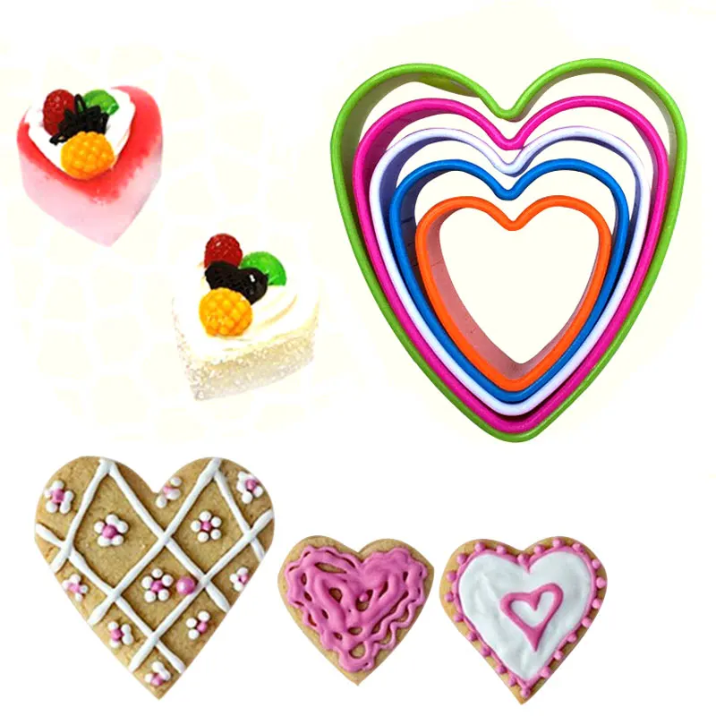 Светло-зеленый New Plastic Cookie Molds Biscuit Moulds Vegetable Cutters Galletas DIY Kitchen Cooking Tools Set Mold Decorating Tools-30 - Цвет: Светло-зеленый