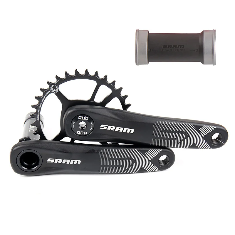 34T170 Pressfit 89.5 SRAM 12 speed SX EAGLE Crank DUB 34T 6 мм смещенная стальная цепь 170 мм 175 мм 1x12 MTB велосипедный шатун - Цвет: 34T170 Pressfit 89.5