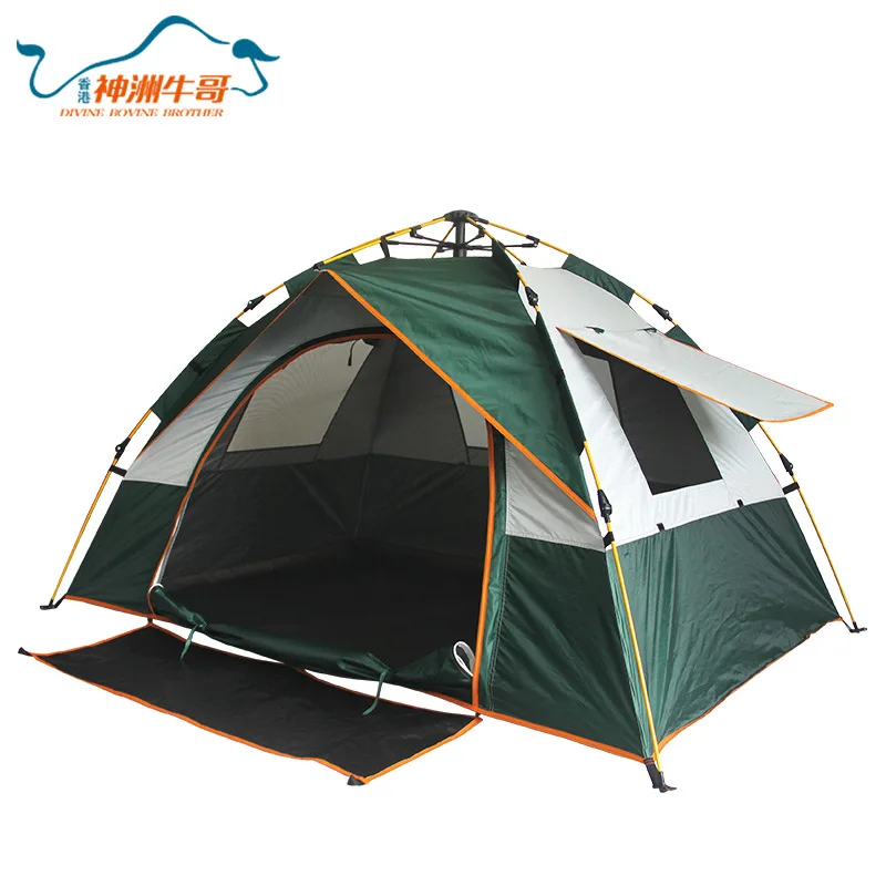 

Tent Camping Outdoor Tent Fully Automatic One Three Window Sunshade Camping Tent Customizable Style and Wholesale