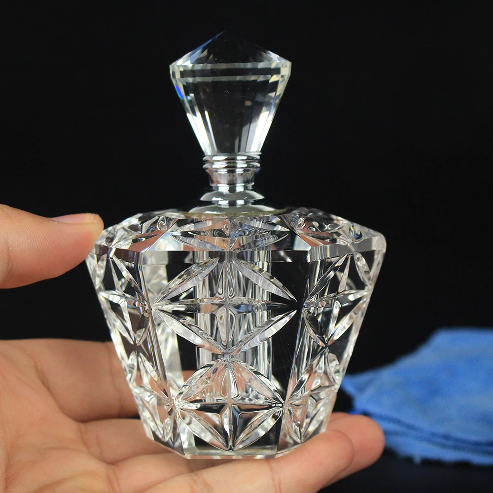 12ML Refillable Essential Oil Bottle Fashion Crystal Perfume Bottle glass bottles mini glass bottles mini perfume bottles